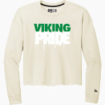 Salem Baptist Vikings New Era Women's Tri-Blend Fleece Long Sleeve Crew Front Thumbnail