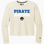 PORTER HIGH SCHOOL PIRATES <span class="pdp-name-mascot">PORTER PIRATES</span> New Era Women's Tri-Blend Fleece Long Sleeve Crew Front Thumbnail
