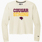 Concordia Cougars <span class="pdp-name-mascot">Concordia Cougars</span> New Era Women's Tri-Blend Fleece Long Sleeve Crew Front Thumbnail