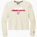 Firebirds Fastpitch The Official Online Store New Era Women's Tri-Blend Fleece Long Sleeve Crew Front Thumbnail