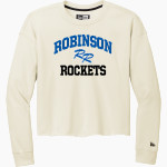 ROBINSON HIGH SCHOOL ROCKETS <span class="pdp-name-mascot">ROBINSON ROCKETS</span> New Era Women's Tri-Blend Fleece Long Sleeve Crew Front Thumbnail