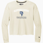 OLDENBURG ACADEMY TWISTERS <span class="pdp-name-mascot">OLDENBURG ACADEMY TWISTERS</span> New Era Women's Tri-Blend Fleece Long Sleeve Crew Front Thumbnail