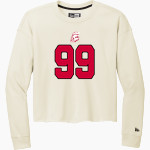Center Grove Trojans <span class="pdp-name-mascot">Center Grove Trojans</span> New Era Women's Tri-Blend Fleece Long Sleeve Crew Front Thumbnail