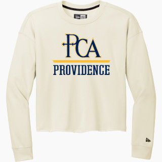 New Era Women's Tri-Blend Fleece Long Sleeve Crew