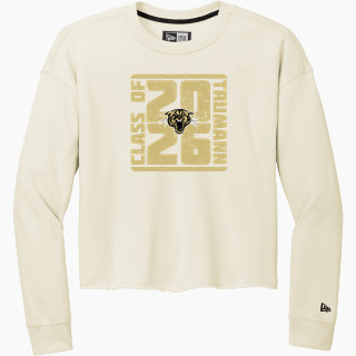 New Era Women's Tri-Blend Fleece Long Sleeve Crew