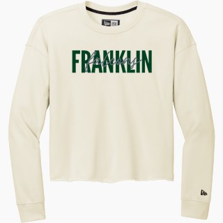 New Era Women's Tri-Blend Fleece Long Sleeve Crew