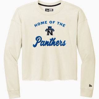 New Era Women's Tri-Blend Fleece Long Sleeve Crew