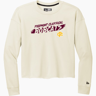 New Era Women's Tri-Blend Fleece Long Sleeve Crew