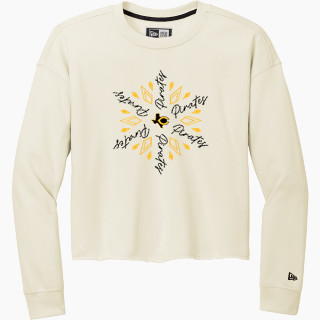 New Era Women's Tri-Blend Fleece Long Sleeve Crew