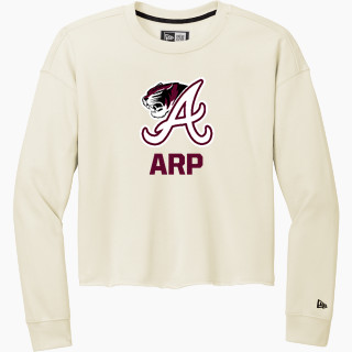 New Era Women's Tri-Blend Fleece Long Sleeve Crew