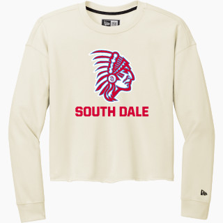 New Era Women's Tri-Blend Fleece Long Sleeve Crew