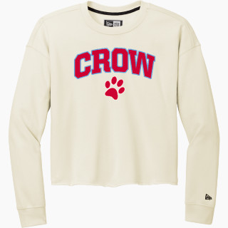 New Era Women's Tri-Blend Fleece Long Sleeve Crew