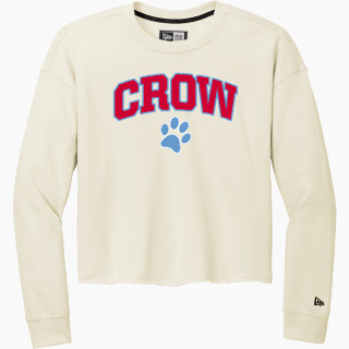 New Era Women's Tri-Blend Fleece Long Sleeve Crew