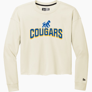 New Era Women's Tri-Blend Fleece Long Sleeve Crew