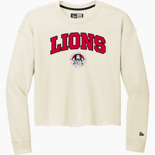 New Era Women's Tri-Blend Fleece Long Sleeve Crew