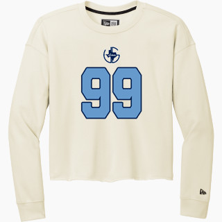 New Era Women's Tri-Blend Fleece Long Sleeve Crew