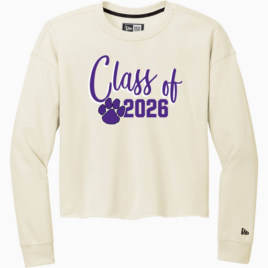 Portland Panthers New Era Women's Tri-Blend Fleece Long Sleeve Crew