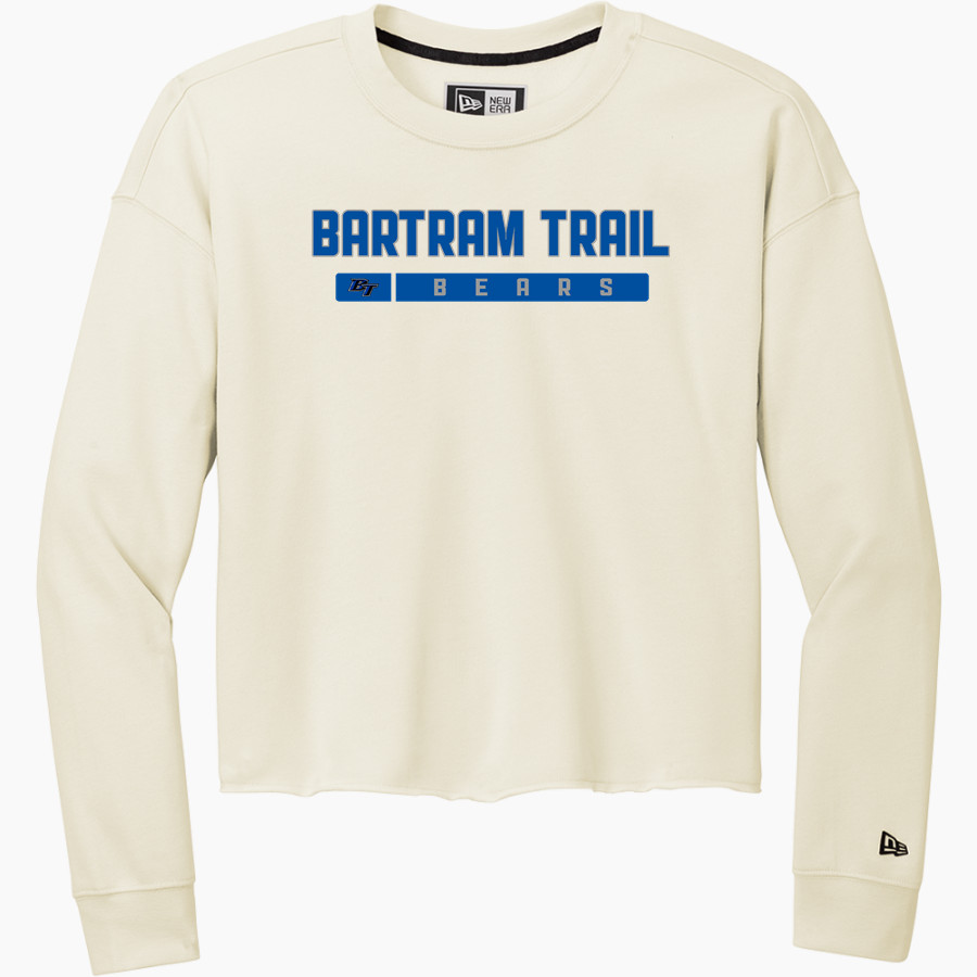 Bartram Trail Bears New Era Women's Tri-Blend Fleece Long Sleeve Crew