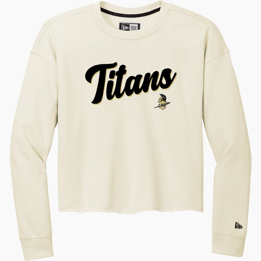 Avoca-Prattsburgh Titans <span class="pdp-name-mascot">Avoca-Prattsburgh</span> New Era Women's Tri-Blend Fleece Long Sleeve Crew