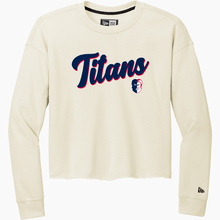 Tesoro Titans <span class="pdp-name-mascot">Tesoro Titans</span> New Era Women's Tri-Blend Fleece Long Sleeve Crew
