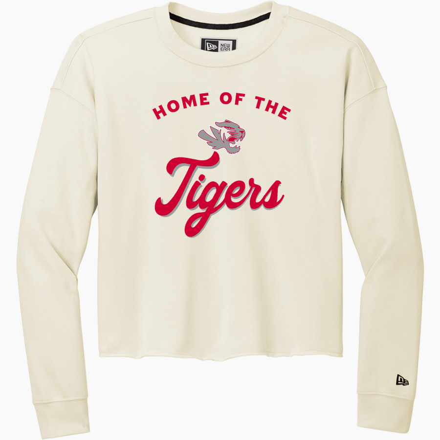 FISHERS HIGH SCHOOL TIGERS <span class="pdp-name-mascot">FISHERS TIGERS</span> New Era Women's Tri-Blend Fleece Long Sleeve Crew