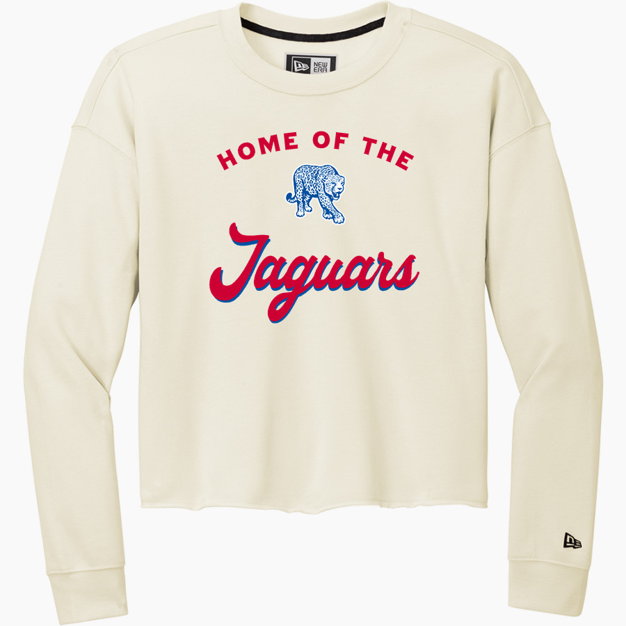 HARTFORD HIGH SCHOOL JAGUARS <span class="pdp-name-mascot">HARTFORD JAGUARS</span> New Era Women's Tri-Blend Fleece Long Sleeve Crew