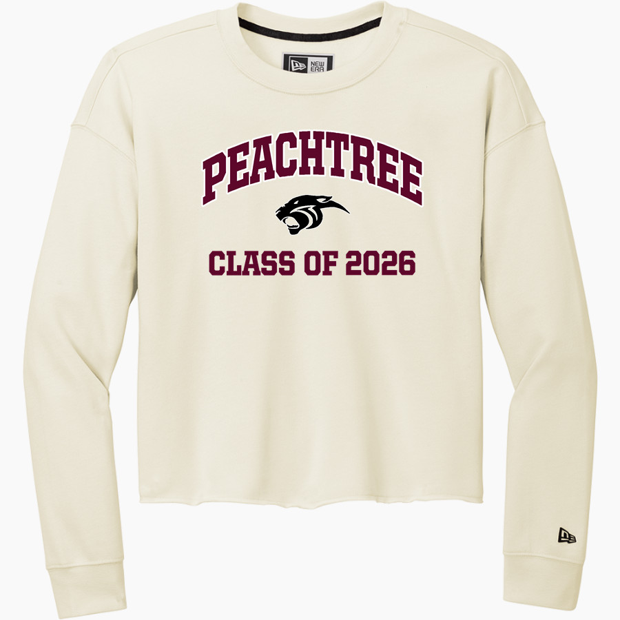 Peachtree Panthers <span class="pdp-name-mascot">Peachtree Academy Panthers</span> New Era Women's Tri-Blend Fleece Long Sleeve Crew