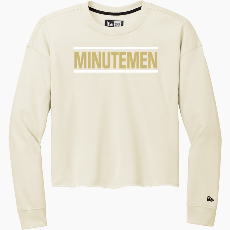 Franklin Road Christian School Minutemen <span class="pdp-name-mascot">Franklin Road Christian School</span> New Era Women's Tri-Blend Fleece Long Sleeve Crew