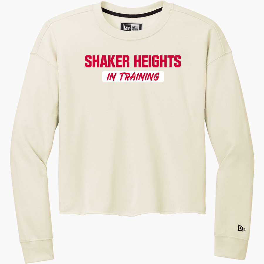 Shaker Heights Schools <span class="pdp-name-mascot">Shaker Heights</span> New Era Women's Tri-Blend Fleece Long Sleeve Crew