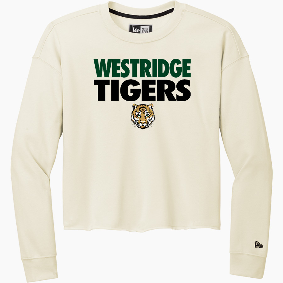 Westridge Tigers <span class="pdp-name-mascot">Westridge Tigers</span> New Era Women's Tri-Blend Fleece Long Sleeve Crew