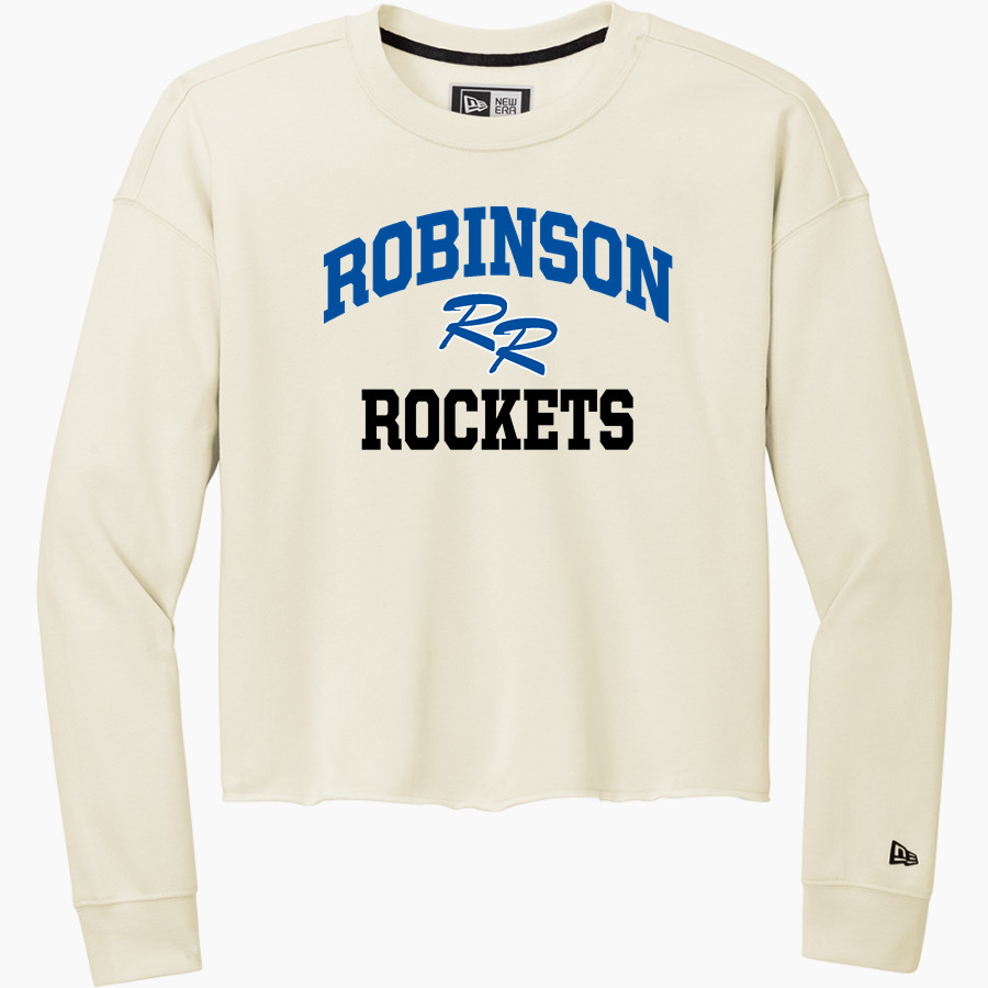 ROBINSON HIGH SCHOOL ROCKETS <span class="pdp-name-mascot">ROBINSON ROCKETS</span> New Era Women's Tri-Blend Fleece Long Sleeve Crew