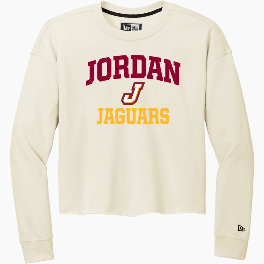 Jordan Jaguars The Official Store <span class="pdp-name-mascot">Jordan Jaguars</span> New Era Women's Tri-Blend Fleece Long Sleeve Crew