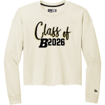 Boonville Pioneers <span class="pdp-name-mascot">Boonville Pioneers</span> New Era Women's Tri-Blend Fleece Long Sleeve Crew Front Thumbnail