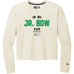 ULS Jr. Bows <span class="pdp-name-mascot">Junior Rainbows</span> New Era Women's Tri-Blend Fleece Long Sleeve Crew Front Thumbnail