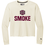 South Shore Smoke Smoke <span class="pdp-name-mascot">South Shore Smoke Smoke</span> New Era Women's Tri-Blend Fleece Long Sleeve Crew Front Thumbnail