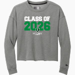 ILLIANA CHRISTIAN HIGH SCHOOL VIKINGS New Era Women's Tri-Blend Fleece Long Sleeve Crew Front Thumbnail