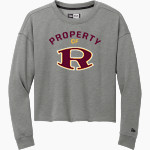 RIVERVIEW COMMUNITY HIGH SCHOOL PIRATES <span class="pdp-name-mascot">RIVERVIEW PIRATES</span> New Era Women's Tri-Blend Fleece Long Sleeve Crew Front Thumbnail