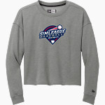 WHATIFSPORTS <span class="pdp-name-mascot">WHATIFSPORTS</span> New Era Women's Tri-Blend Fleece Long Sleeve Crew Front Thumbnail