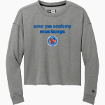 Penn Yan Academy Mustangs <span class="pdp-name-mascot">Penn Yan Academy Mustangs</span> New Era Women's Tri-Blend Fleece Long Sleeve Crew Front Thumbnail