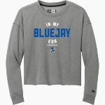 ATHENS HIGH SCHOOL BLUEJAYS New Era Women's Tri-Blend Fleece Long Sleeve Crew Front Thumbnail