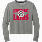 Rivermont Collegiate Lions New Era Women's Tri-Blend Fleece Long Sleeve Crew Front Thumbnail