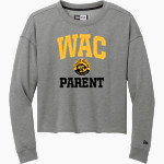 Wilmington Aquatic Club Sea Tigers <span class="pdp-name-mascot">Wilmington Aquatic Club Sea Tigers</span> New Era Women's Tri-Blend Fleece Long Sleeve Crew Front Thumbnail