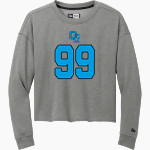Oak Grove Grizzlies <span class="pdp-name-mascot">Oak Grove Grizzlies</span> New Era Women's Tri-Blend Fleece Long Sleeve Crew Front Thumbnail