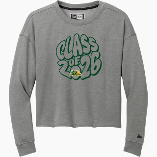 New Era Women's Tri-Blend Fleece Long Sleeve Crew