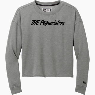 New Era Women's Tri-Blend Fleece Long Sleeve Crew