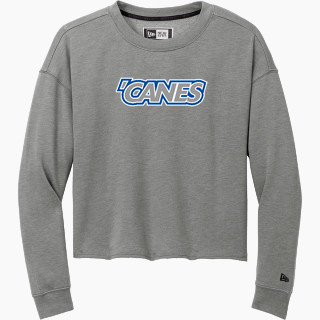 New Era Women's Tri-Blend Fleece Long Sleeve Crew