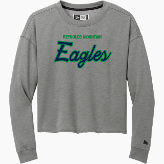 New Era Women's Tri-Blend Fleece Long Sleeve Crew