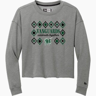 New Era Women's Tri-Blend Fleece Long Sleeve Crew