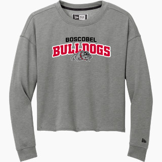 New Era Women's Tri-Blend Fleece Long Sleeve Crew