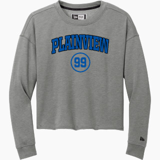 New Era Women's Tri-Blend Fleece Long Sleeve Crew